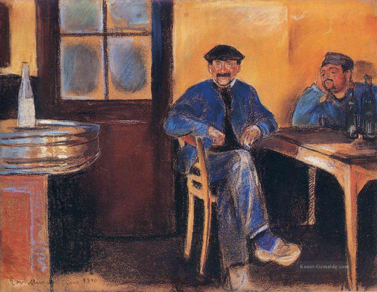 Taverne in Cloud 1890 Edvard Munch Ölgemälde